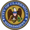 Official seal of Clarksdale, Mississippi
