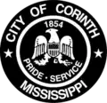Official seal of Corinth, Mississippi