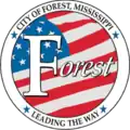 Official seal of Forest, Mississippi
