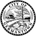 Official seal of Germantown, Tennessee