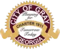 Official seal of Gray, Georgia