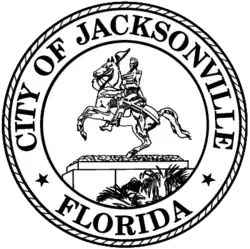 Official seal of Jacksonville