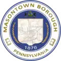 Official seal of Masontown, Pennsylvania