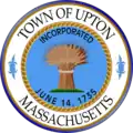 Official seal of Upton, Massachusetts