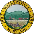 Official seal of Walkersville, Maryland