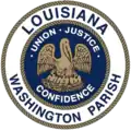 Official seal of Washington Parish, Louisiana