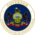 Seal of the governor of Pennsylvania (variant)[14]