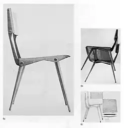 Cassina Model 683 chair by Carlo De Carli&nbsp;[it] (1954 award)[30]