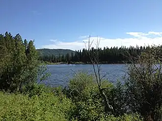 Image of Seeley Lake.