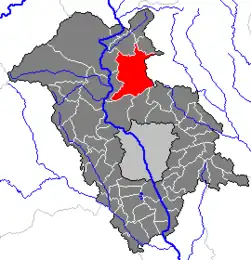 Location within Graz-Umgebung district