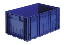 Returnable/reusable plastic tote box, Euro container