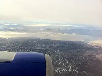 Aerial view from the east in 2011