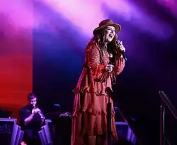 Shellyann performing in 2023