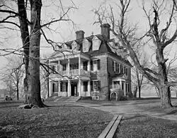 Shirley Plantation, James River, Virginia, 1900–1906.