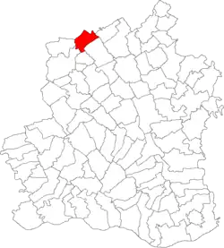 Location in Teleorman County
