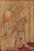 Simone Martini, Angel of the Annunciation, c.&nbsp;1330, National Gallery of Art, Washington, DC