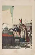 Sinterklaas catches a sweet tooth (1850)