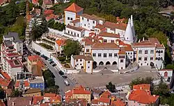 Sintra National Palace, from above