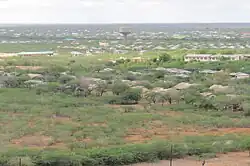 Skyline of Bura town.