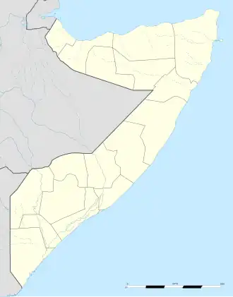 Camp TURKSOM is located in Somalia