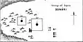 Plan of Sonari stupas.