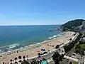Songjeong beach looking south