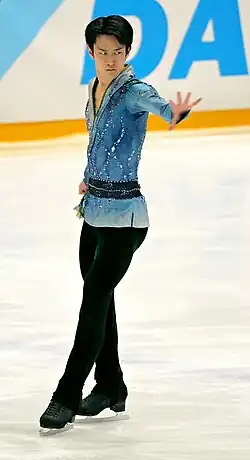 Sōta Yamamoto at the 2019 International Challenge Cup