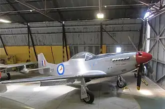 SAAF North American Mustang at the South African Air Force Museum.