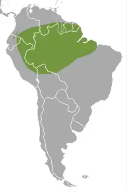Map of Grammogale distribution