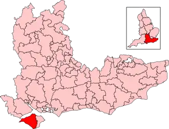 Map of constituency
