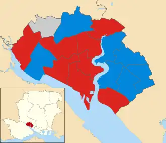 2018 results map