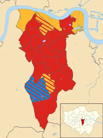 2014 results map