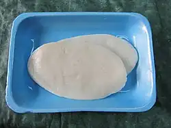 Squid steaks, uncooked