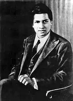 Mathematician, Srinivasa Ramanujan