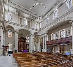 Interior of St George's Bloomsbury (1716–1731)