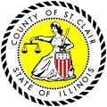Official seal of St. Clair County