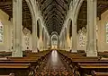 The nave of Bury St Edmunds Cathedral, facing East