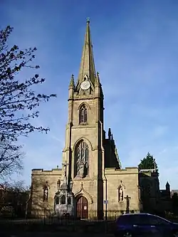 South side, along Meadow Street