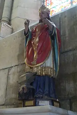 Sculpture of Saint Mammès
