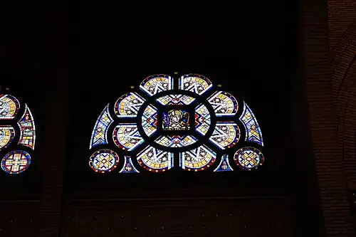 Window devoted to Saint Denis