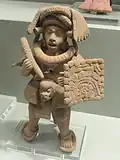 Standing male figure; 600–900; earthenware; from central Veracruz (Mexico); Gardiner Museum (Toronto, Canada)