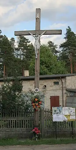 Roadside cross