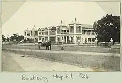 Bundaberg Hospital in 1924