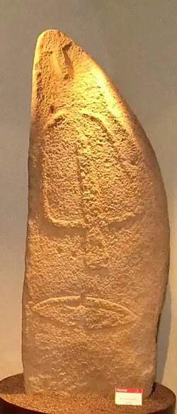 Statue menhir of Laconi, Sardinia