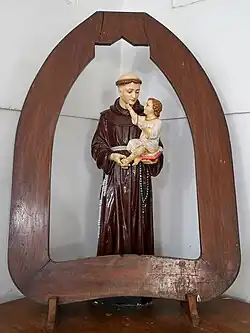 Saint Anthony and infant Jesus