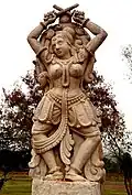 Statue of a dancer
