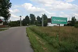 Entrance to the village