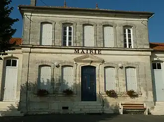 The town hall in Saint-Bonnet