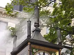 Whistles on the clock