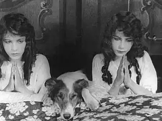 Still from Shep's Race with Death